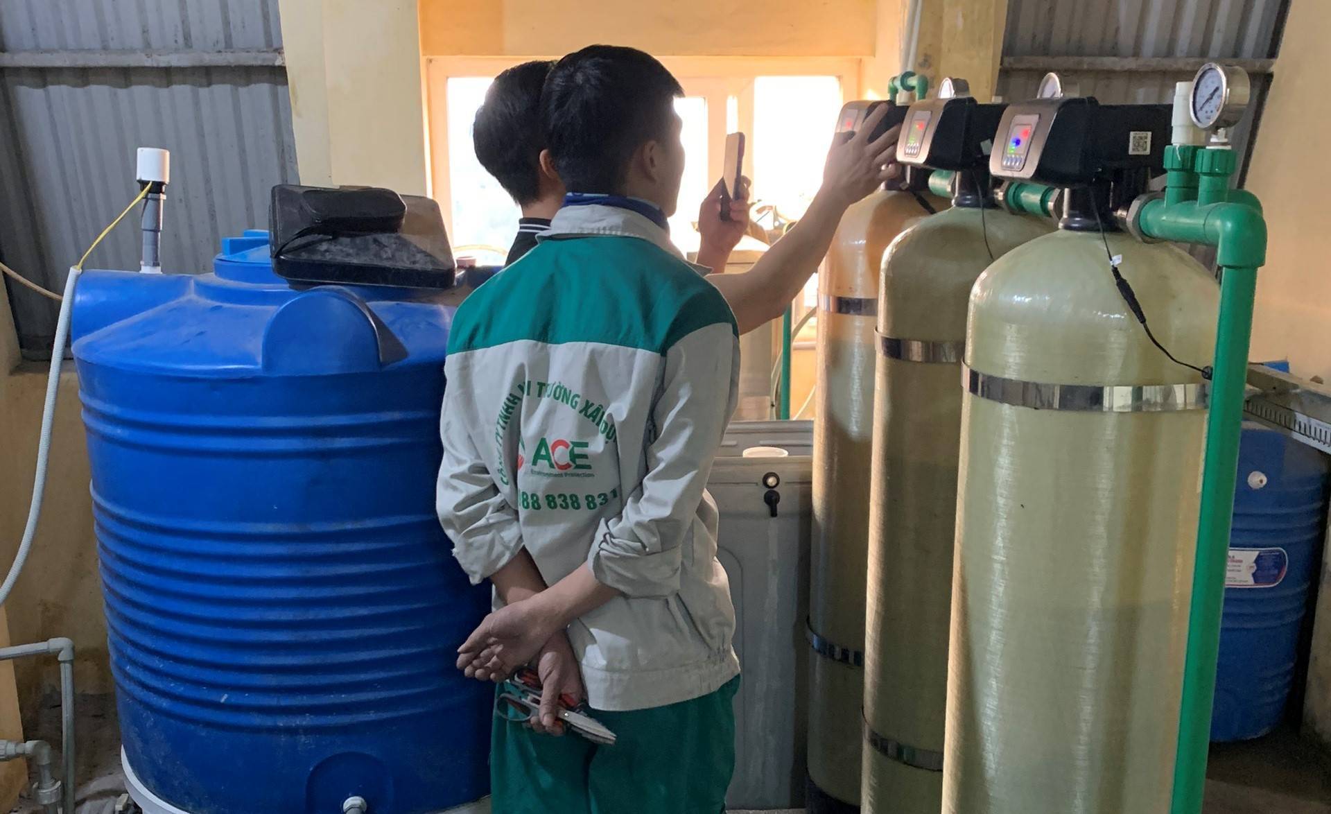 Lượng nước cấp cho 1 người theo khu vực và trong y tế